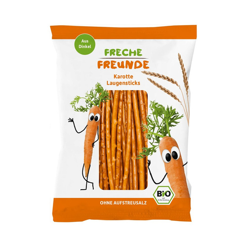 Paluszki orkiszowe z marchewką dla dzieci 75 g - Freche Freunde (BIO)