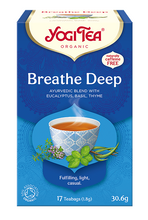 Herbatka głęboki oddech "breathe deep" (17 saszetek) 30,6 g - Yogi Tea (BIO)