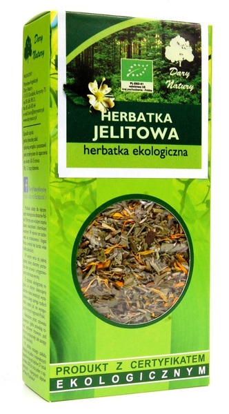 Herbatka jelitowa 50 g - Dary Natury (BIO)