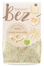 Makaron krajanka z białej kukurydzy bezglutenowy 250 g - Bartolini (BIO)