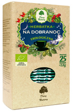 Herbatka na dobranoc (25 saszetek) 50 g - Dary Natury (BIO)