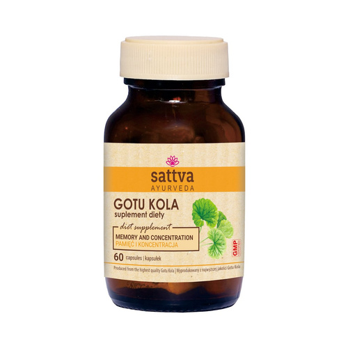 Gotu kola ekstrakt (450 mg) 60 szt. - Sattva