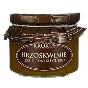 Powidła brzoskwiniowe 310 g - Krokus