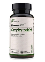 Grzyby reishi ekstrakt bezglutenowy 400 mg 90 szt. - Pharmovit
