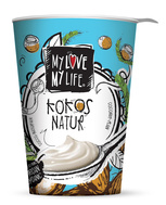 PRODUKT KOKOSOWY NATURALNY BEZ DODATKU CUKRÓW BEZGLUTENOWY BIO 400 g - MY LOVE MY LIFE