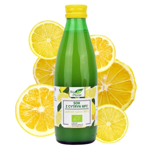 Sok z cytryn NFC 100% 250 ml - Bio Planet (EKO)