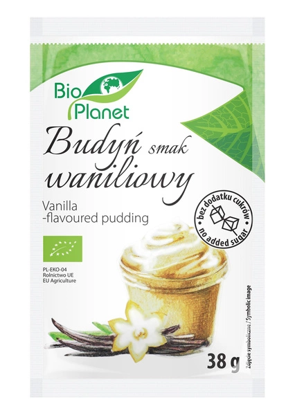 Budyń O Smaku Waniliowym Bio 38 G  -  BIO PLANET