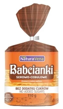 Babcianki serowo cebulowe 110 g - Naturavena