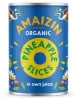Ananas plastry w soku własnym 400 g (225 g) - Amaizin (EKO)