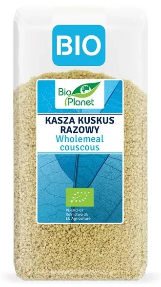 Kasza kuskus razowy 400 g - Bio Planet (EKO)