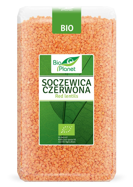 Soczewica Czerwona 1kg - Bio Planet - EKO