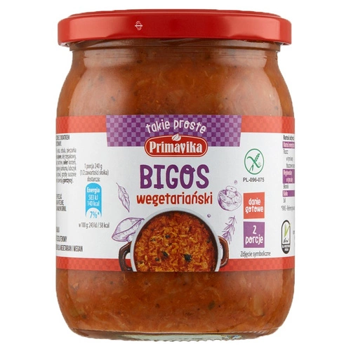 Bigos Wegetariański 480g - Primavika