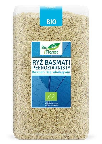 Ryż Basmati Pełnoziarnisty 1 kg - Bio Planet