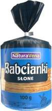 Babcianki pszenno owsiane solone 100 g - Naturavena