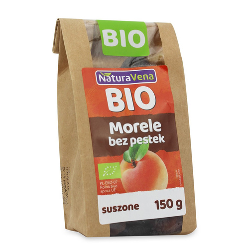 Morele Słodkie Suszone 150g - NaturaVena