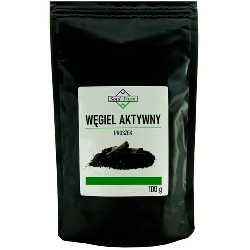 Węgiel aktywny proszek 100 g - Soul Farm