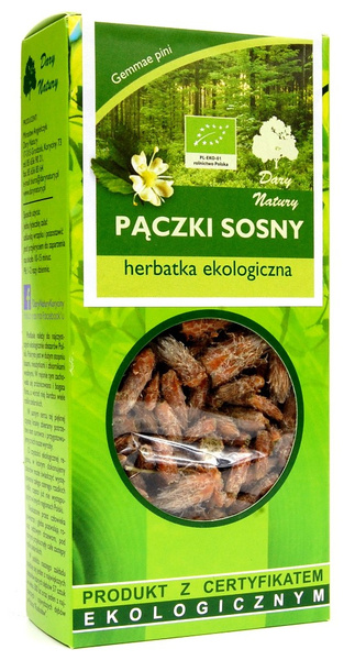 Herbatka pączki sosny 50 g - Dary Natury (BIO)