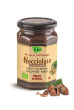 Nocciolata krem z orzechów laskowych i kakao bezmleczny bezglutenowy 250 g - Rigoni Di Asiago (BIO)