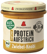 Pasta proteinowa z cebulą i czosnkiem bezglutenowa 135 g - Zwergenwiese (EKO)