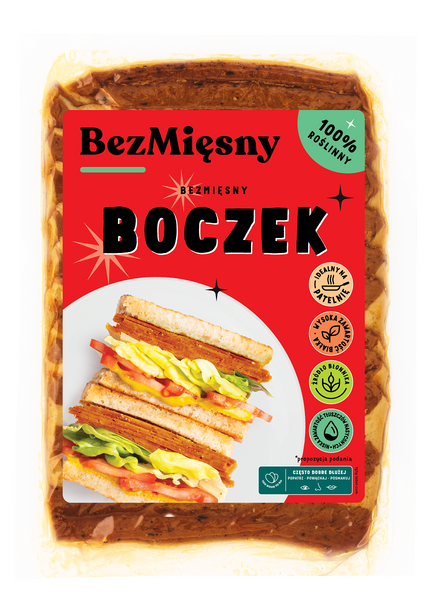 Boczek roślinny 100 g - Bezmięsny