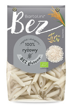 Makaron penne ryżowy bezglutenowy 250 g - Bartolini (BIO)