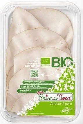 Pierś z kurczaka gotowana plastry bezglutenowa 70 g - Primavera (BIO)