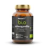 Ashwagandha ekstrakt (250 mg) bezglutenowy 60 kapsułek - Pharmovit (BIO)