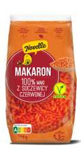 Makaron proteinowy świderki z soczewicy czerwonej 250 g - Novelle