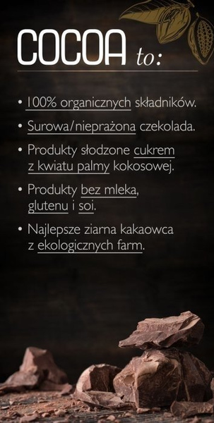 Figi w surowej czekoladzie 70 g - Cocoa (BIO)