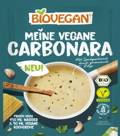 Sos carbonara wegański bezglutenowy 27 g - Biovegan (BIO)