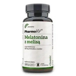 Melatonina z melisą bezglutenowa 60 szt. - Pharmovit