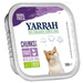 Kawałki dla kota kurczaka i indyka z aloesem 100 g - Yarrah (EKO)