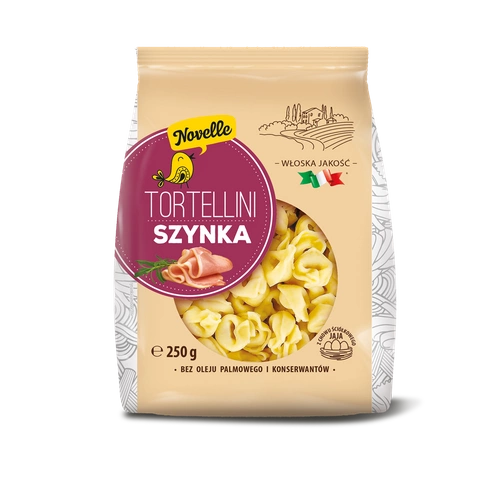 Tortellini Z Szynką 250 G - Novelle