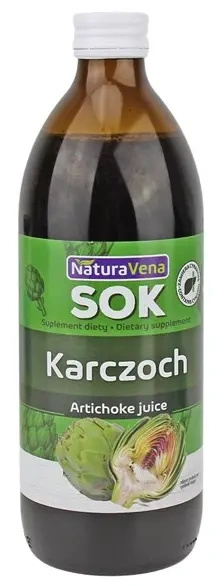 Sok z karczocha 500 ml - Naturavena