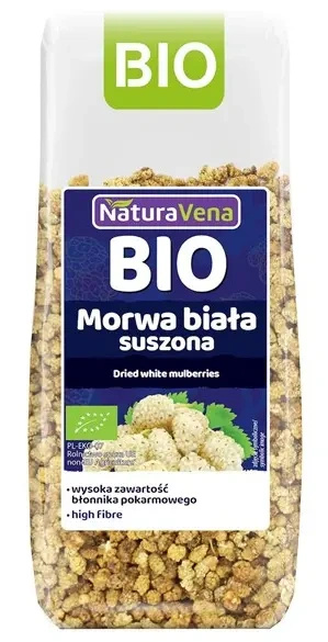 Morwa biała suszona 100 g - Naturavena (EKO)