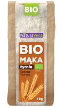 Mąka żytnia jasna (typ 720) 1 kg - Naturavena (BIO)