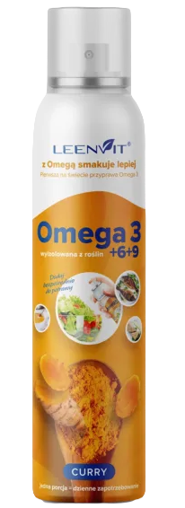 Omega 3,6,9 O Smaku Curry W Sprayu 150 Ml - Leenvit