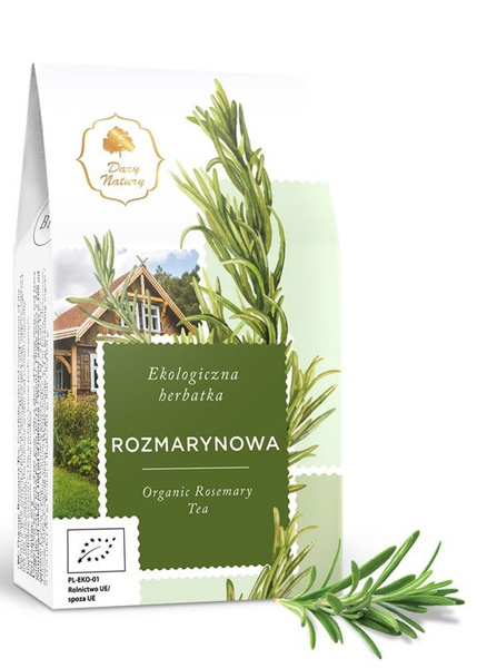 Herbatka rozmarynowa 80 g - Dary Natury (BIO)