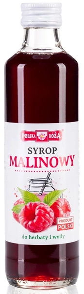Syrop Malinowy 315ml - Polska Róża
