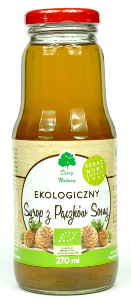 SYROP Z PĄCZKÓW SOSNY BIO 270 ml - DARY NATURY