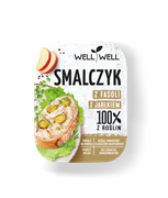 Smalczyk z fasoli z jabłkiem 125 g - Well Well