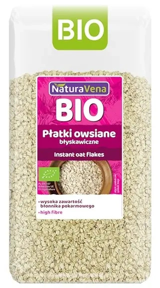 Płatki owsiane błyskawiczne 300 g - Naturavena (EKO)