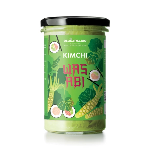 Kimchi Wasabi 540 G - Delikatna (Zakwasownia)