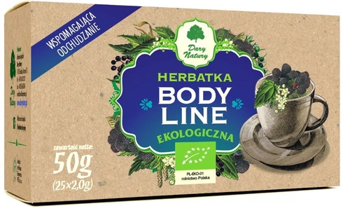 Herbatka Body Line Bio (25 X 2 G) 50 G  -  DARY NATURY