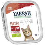 Pasztet dla kota z wołowiny i kurczaka z cykorią 100 g - Yarrah (EKO)
