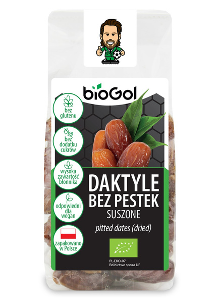Daktyle suszone bezglutenowe 150 g - Biogol (EKO)