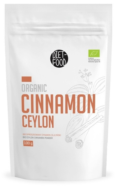 Cynamon cejloński mielony 100 g - Diet-Food (EKO)
