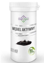 Węgiel aktywny 60 szt. (180 mg) - Soul Farm