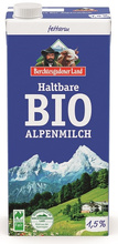 Mleko Alpejskie Uht (Min. 1,5 % Tłuszczu) Bio 1 L  -  BERCHTESGADENER LAND