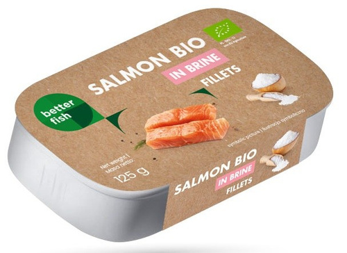 Łosoś atlantycki w sosie własnym 125 g (75 g) - better fish (EKO)